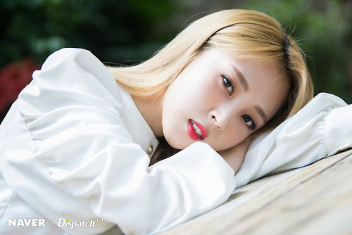 fymoonbyul:180716 Naver x Dispatch - ‘Red Moon’ Promotion