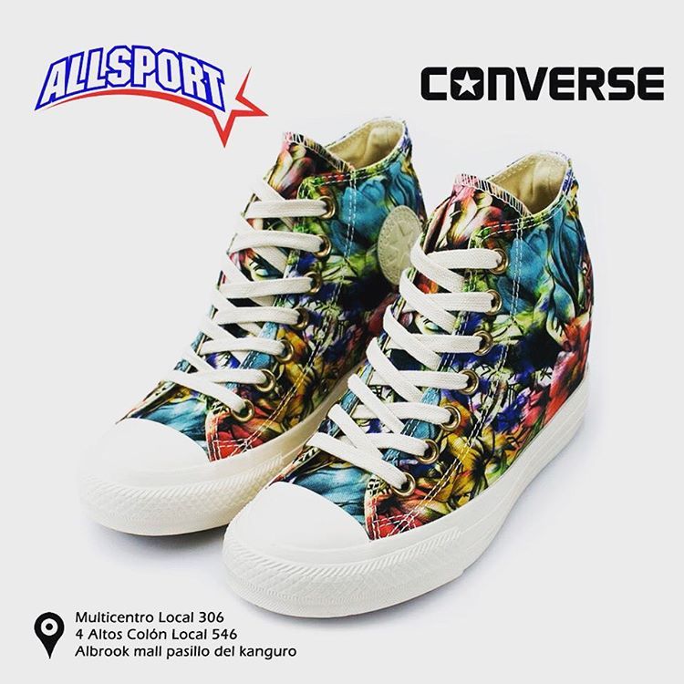 converse plataforma estampadas converse plataforma estampadas