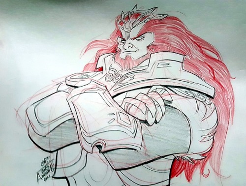 red-pencil:AwesomeCon ganondorf commish!