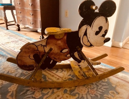 minnie mouse rocking horse