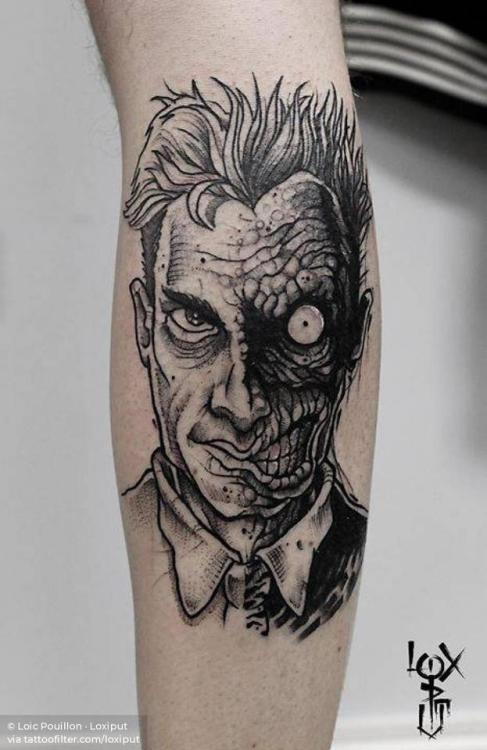 Two faced tattoo meaning