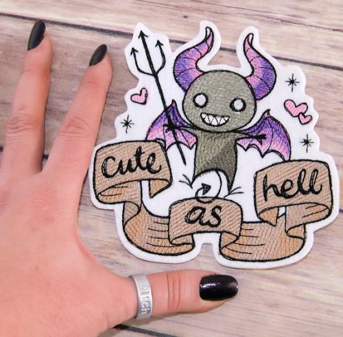 spookyfoxfashion:Spooky Witchy Patches from MTthreadz x / x /...