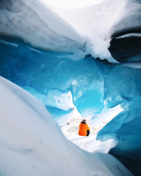 Athabasca Glacier by Karl Shakur