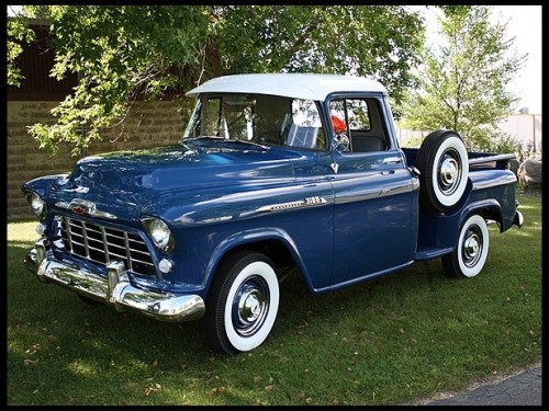 doyoulikevintage:1956 Chevrolet 3100 Pickup