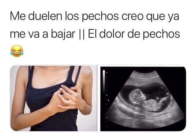 El meme pecho duele me