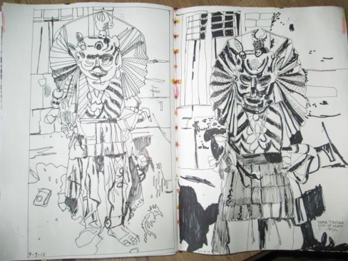 drawing yama magictransistor thenearsightedmonkey art journal
