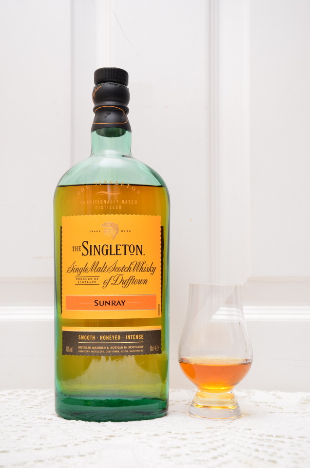 the drammer's notes — Review #137: The Singleton of Dufftown Sunray 40%...