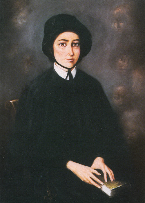 avecruxspesunica:St. Elizabeth Ann Seton (1774–1821) was...