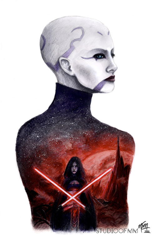 studioofmm:The Women of Star Wars SeriesPrint sets available...