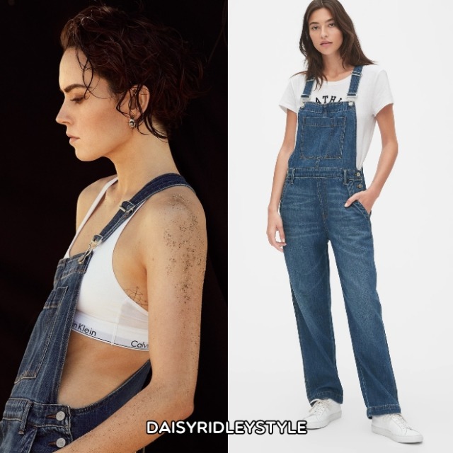 gap wide leg overalls