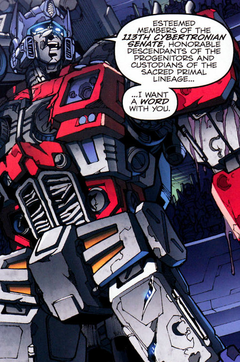 skidblast's corner of speculation — Pre-War Senate “Autobots wage their ...