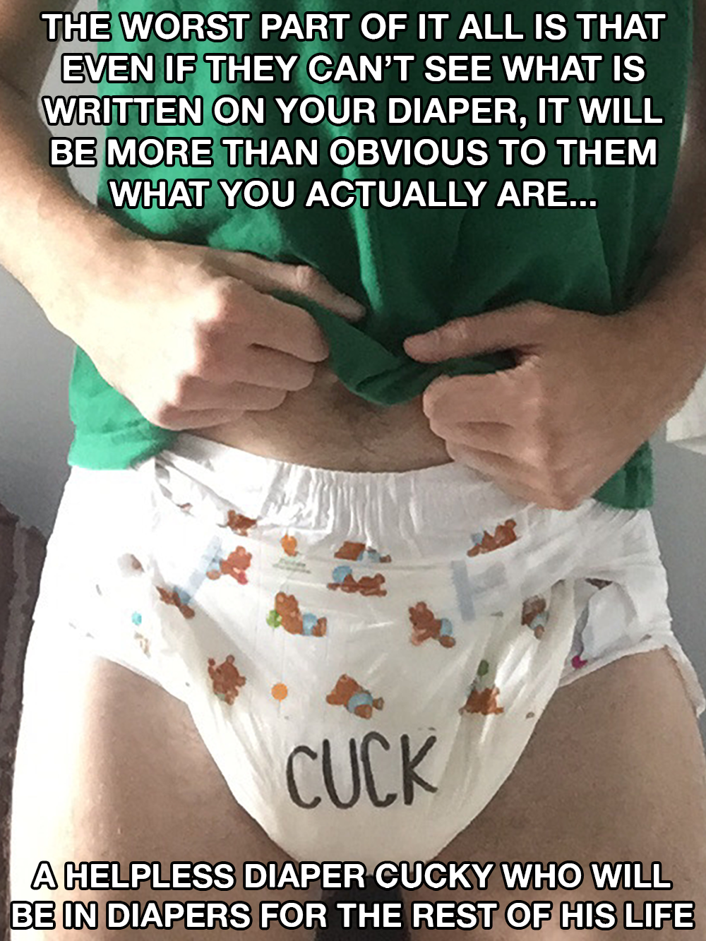 Diaper cuckold tumblr.