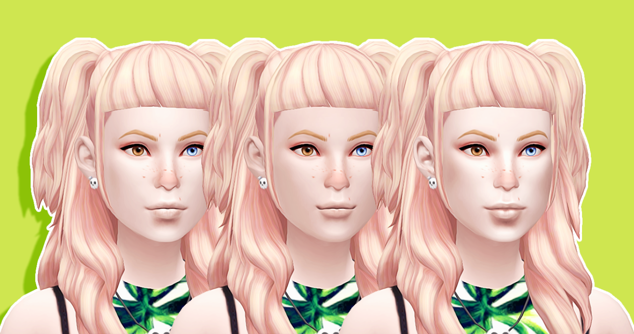 The Sims 4 Finds toskami CONTAINS 1 Urban Decay skin overlay...
