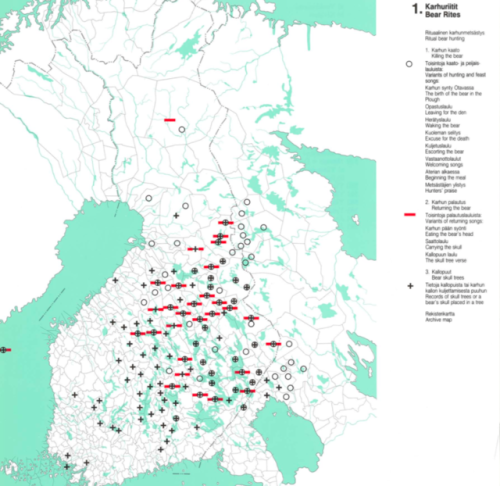 uralica:Cultural Maps - Finnish Folklore AtlasThese maps...