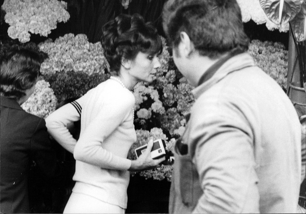 Rare Audrey Hepburn — Audrey Hepburn taking a photo of her ...