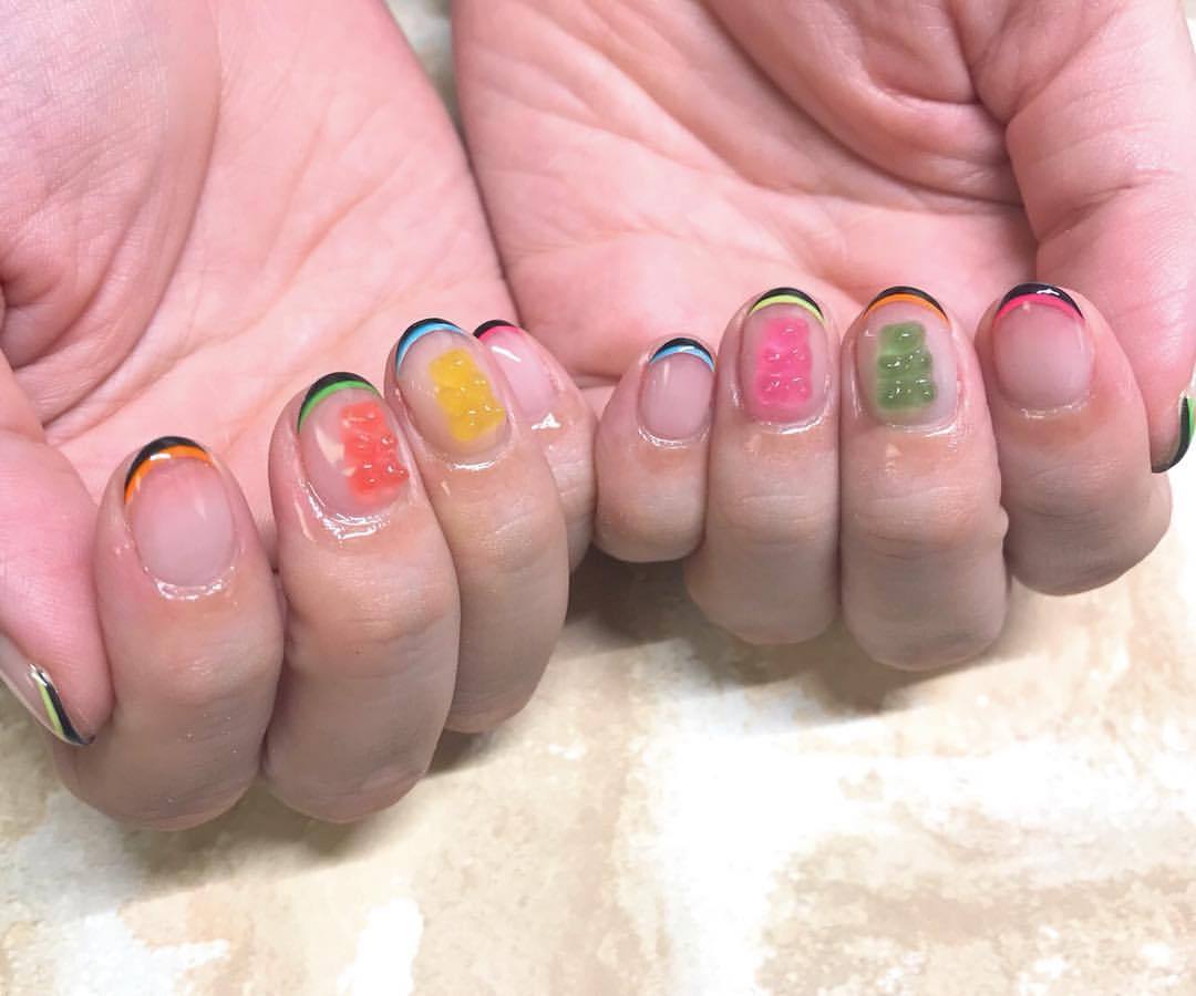 Lottie Nail ロティネイル ハリボーネイル あのグミが食べたく