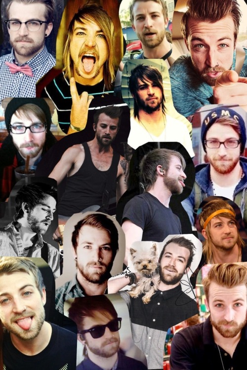 band collage on Tumblr