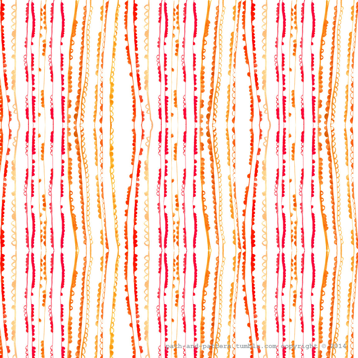 Path and Pattern an experiment with vertical repeat there is a...