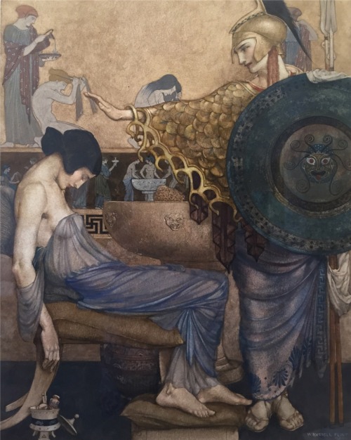 loumargi:William Russell Flint-Homer’s Odyssey