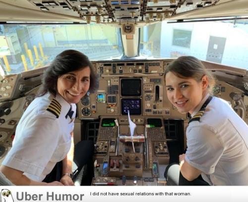 failnation:This Delta flight was piloted by a mother and...