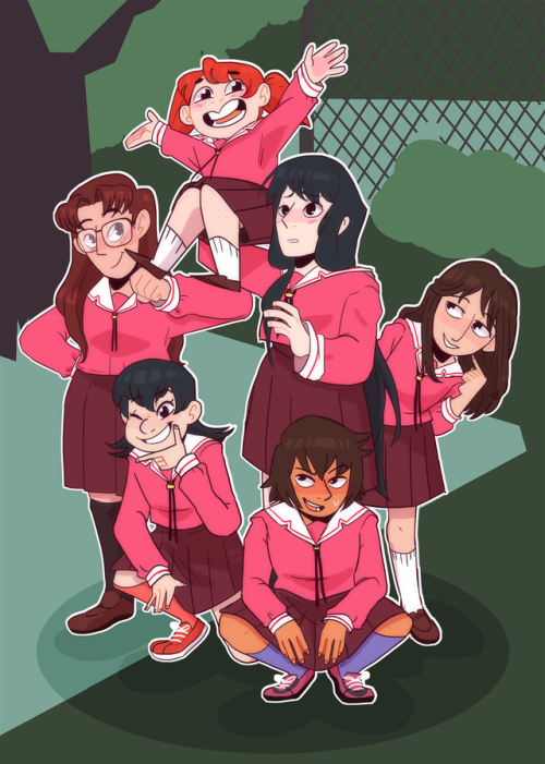 stevetwisp:i just really wanted to do fan art for azumanga...