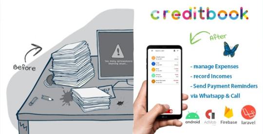 CreditBook v1.1 - Start Online Credit Android App Nulled