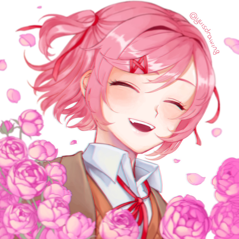 Yuis Drawing — Natsuki From Doki Doki Literature Club!