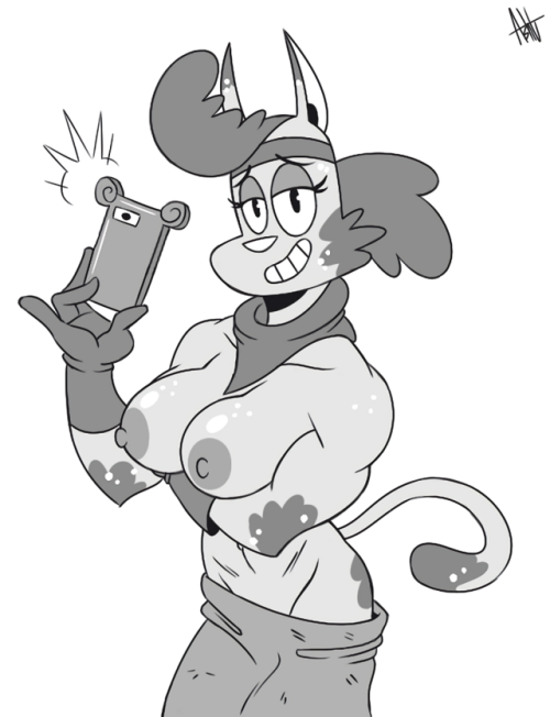 Caturday thing: Calika from “Mighty Magiswords” taking a nude...