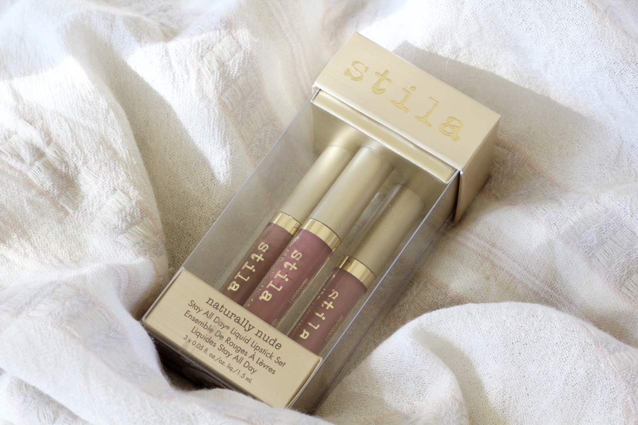 Stila liquid lipstick deals set holiday review