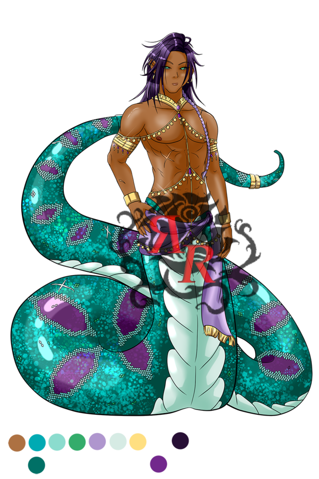 Commissions Adopts Customs  Some of my first Naga  