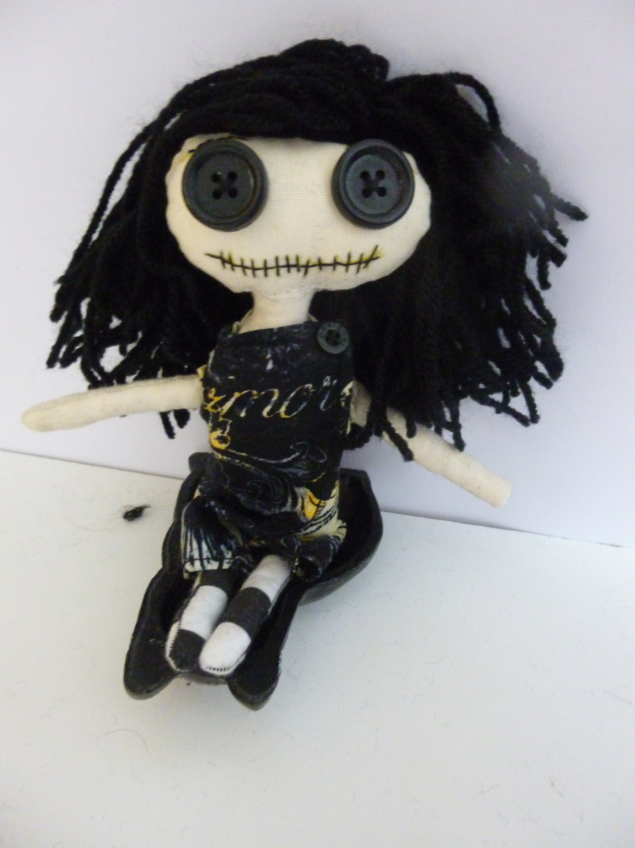 voodoo doll with hair