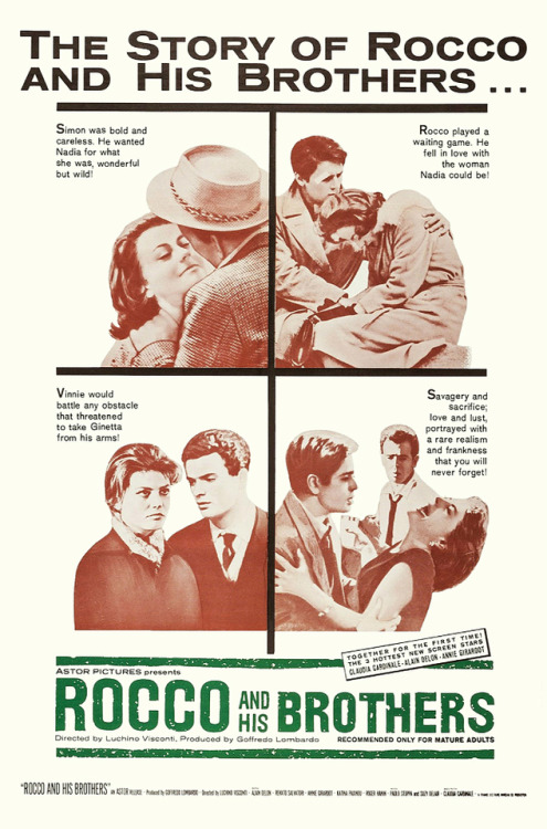 oldfilmsflicker:new-to-me #125 - Rocco e i suoi fratelli (Rocco...