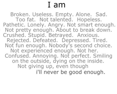 I Am Not Enough Quotes My Read Dump