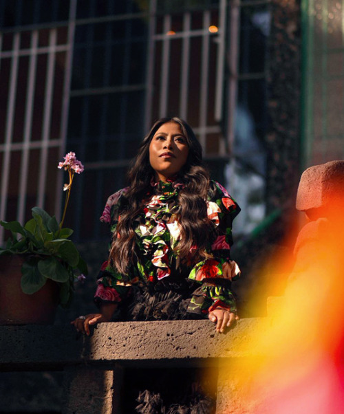 flawlessbeautyqueens:Yalitza Aparicio photographed by Alex...