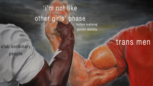 afab trans meme nonbinary transman transguy transgender handshake meme my edits