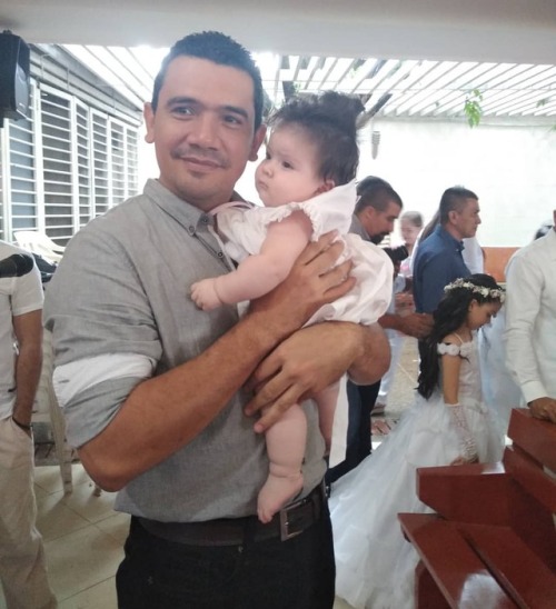 At the baptism of my little cute goddauhter. She is so cute!...