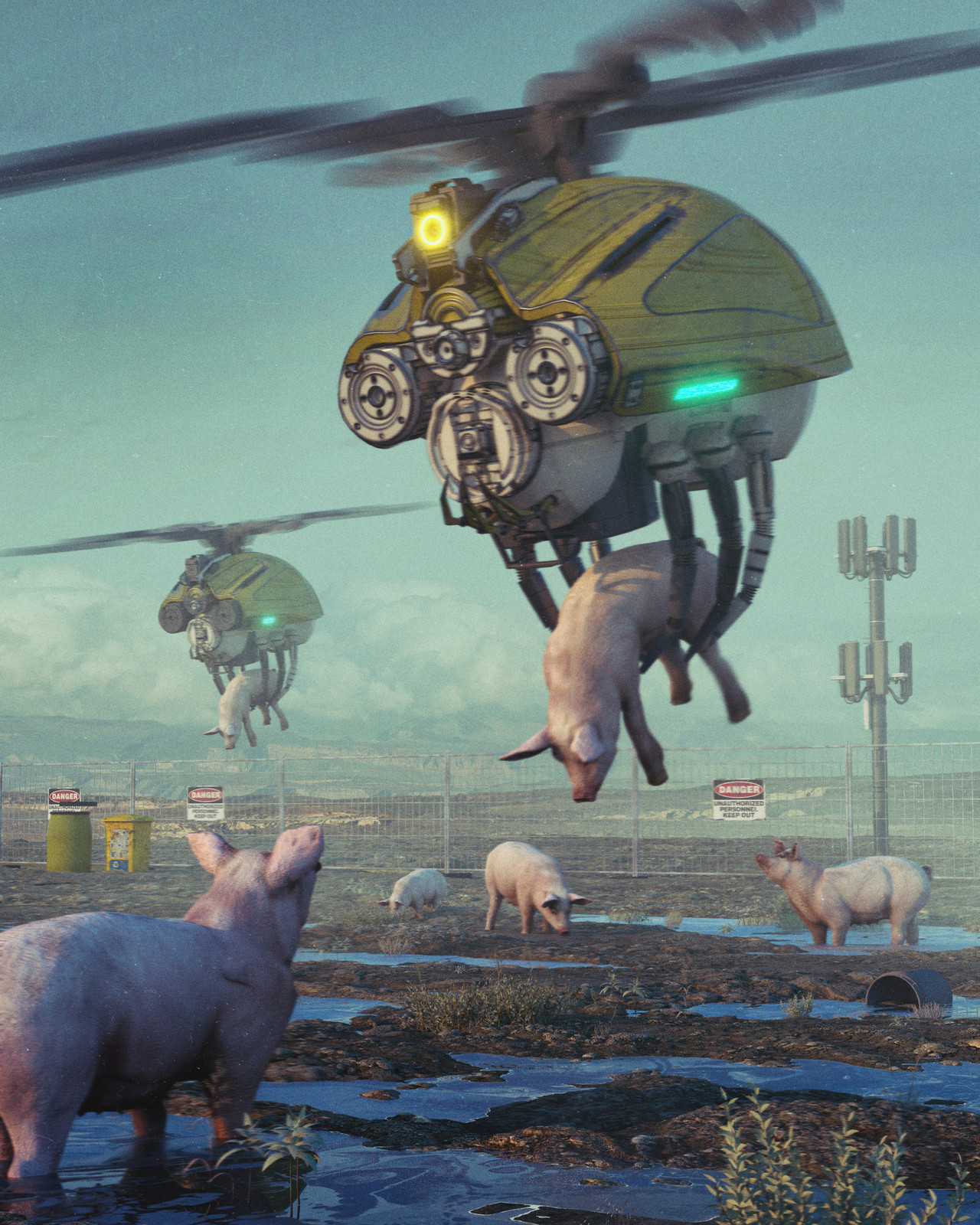 animumble:
“ PIG THIEF by beeple
”
