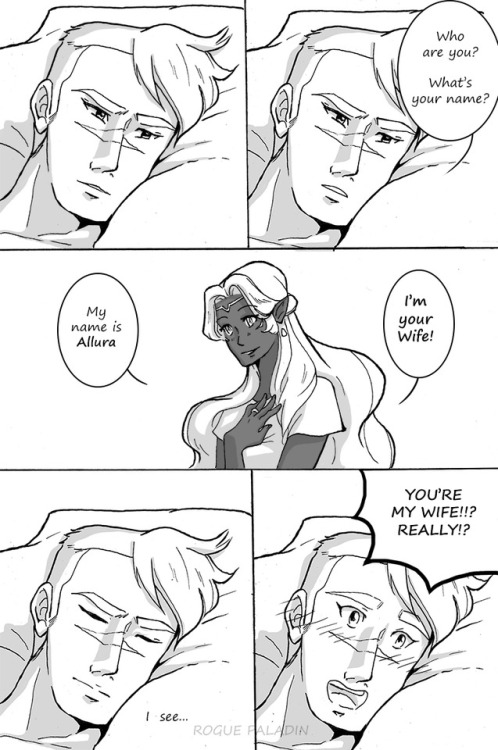 roguepaladin:Shallura Week Day 2: Head/HeartHow Shiro getting...