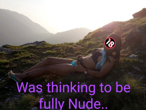 Some Naughtiness on Hills. Making high peaks Horny.