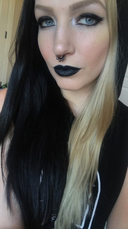 Half Blonde Half Black Hair Tumblr