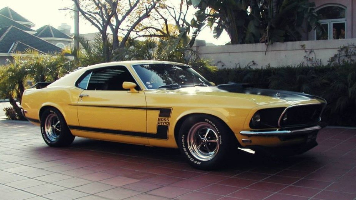 Musclecars4ever — Gorgeous 69 Boss 302 Mustang