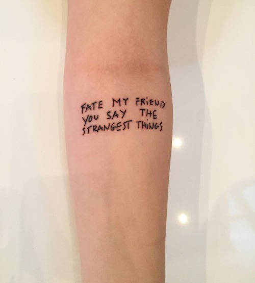 kendall420:in julian’s handwriting - my first tattoo. i...