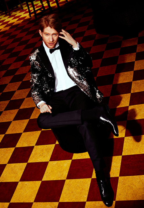 chris-evans:Domhnall Gleeson photographed by Leigh Keily for...