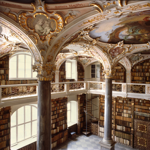 wanderthewood:Augustinian Library of Novacella, Brixen, South...