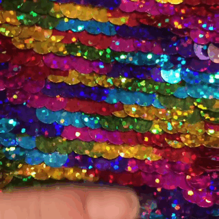 sequin nails stroke holo stim stimming