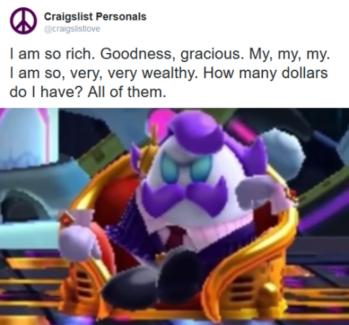 kirby president haltmann | Tumblr