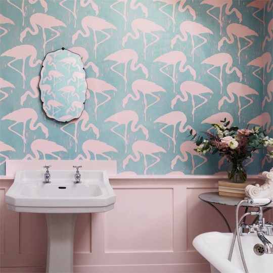 Small Bathroom Wallpaper Ideas  Poor Little It Girl