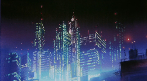City 90s Anime Aesthetic Anime Background
