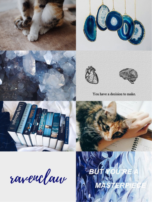 Ravenclaw~Calico Cat patronus -Abigail