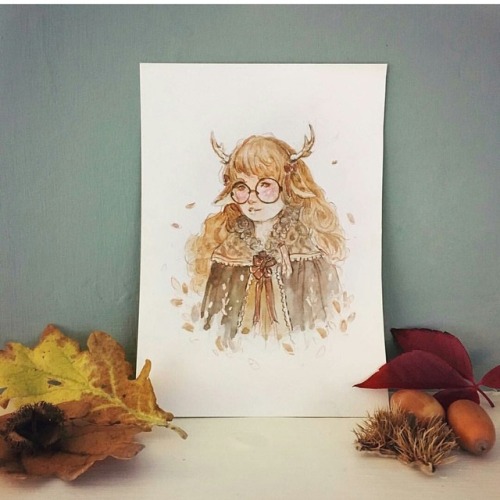 smallforestdeerling:commission i got the talented Crown Tea to...